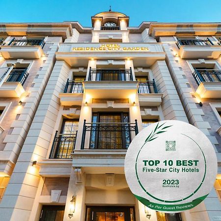 Residence City Garden - Certificate Of Excellence 3Rd Place In Top 10 Best Five-Stars City Hotels For 2023 Awarded By Htif Plovdiv Exterior photo